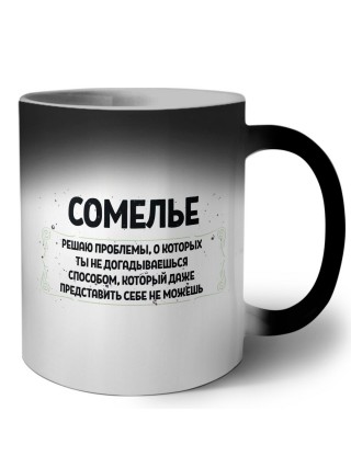 сомелье решаю проблемы, о которых ты не догадываешься способом, который даже представить себе не можешь
