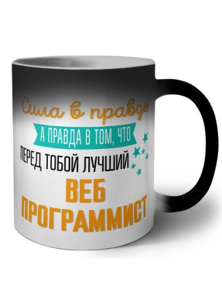 Сила в правде а правда в том, что перед тобой лучший веб программист