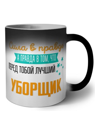 Сила в правде а правда в том, что перед тобой лучший уборщик
