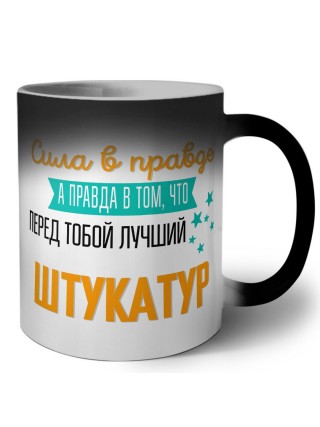 Сила в правде а правда в том, что перед тобой лучший штукатур