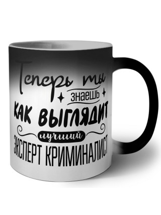 Теперь ты знаешь как выглядит лучший эксперт криминалист