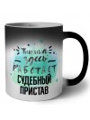 Тишина здесь работает судебный пристав