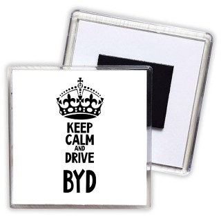 Keep calm and drive BYD