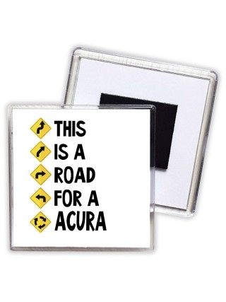 This is a road for a Acura