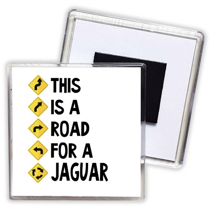 This is a road for a Jaguar