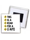 This is a road for a Li Auto