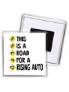 This is a road for a Rising Auto