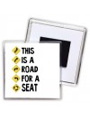 This is a road for a Seat