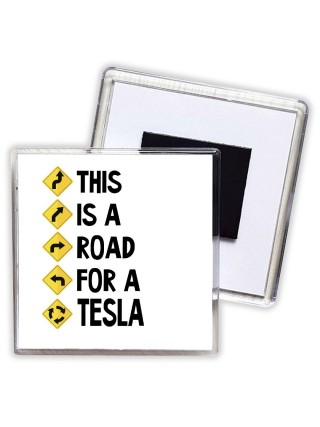 This is a road for a Tesla