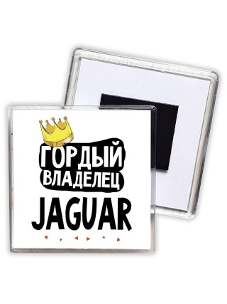 Гордый владелец Jaguar