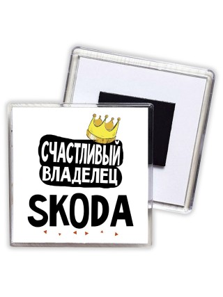 Счастливый владелец Skoda