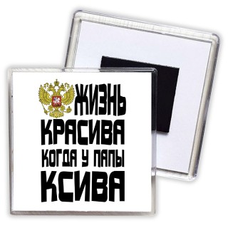 жизнь красива когда у папы ксива