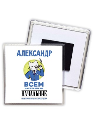 Александр всем начальникам начальник подчиненных командир