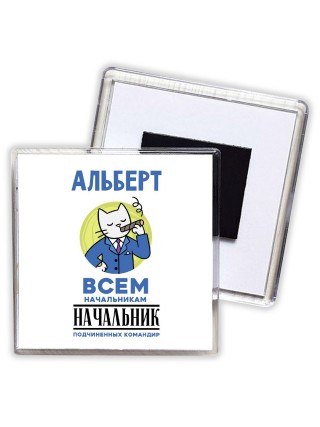 Альберт всем начальникам начальник подчиненных командир