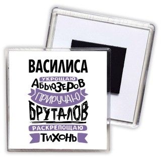 Василиса укрощаю абьюзеров приручаю бруталов раскрепощаю тихонь