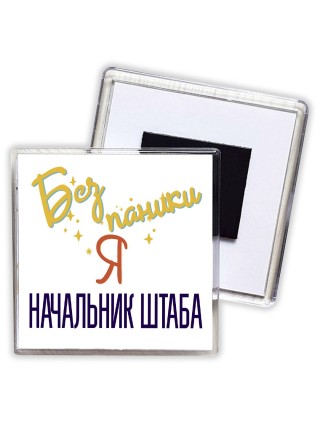 Без напики я начальник штаба