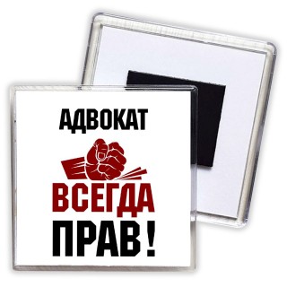 адвокат всегда прав