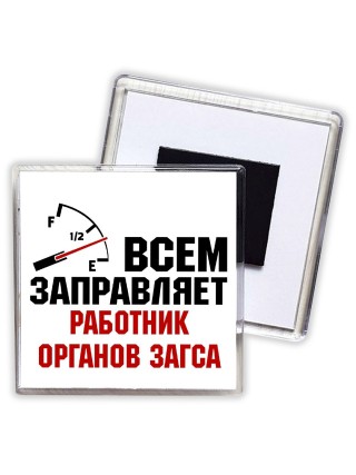 Всем заправляет работник органов загса