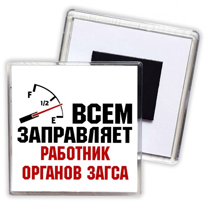 Всем заправляет работник органов загса