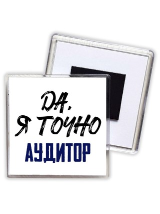 Да, я точно аудитор
