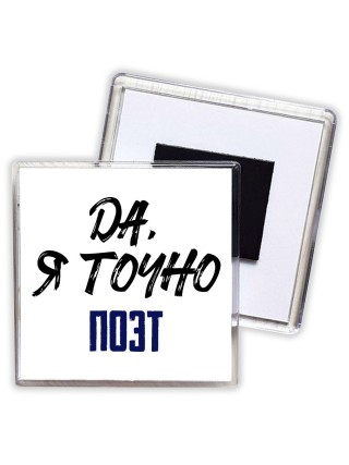 Да, я точно поэт