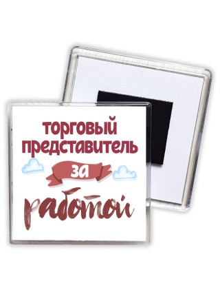 торговый представитель за работой