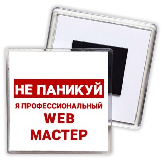 Не паникуй я профессиональный web мастер