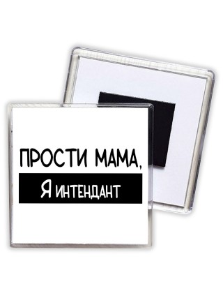 Прости мама, я интендант