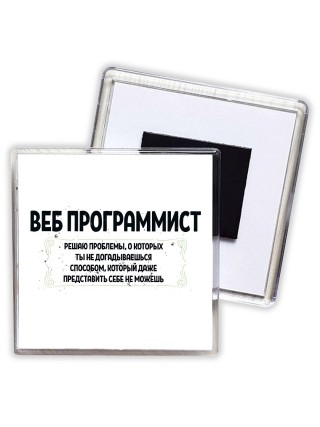 веб программист решаю проблемы, о которых ты не догадываешься способом, который даже представить себе не можешь