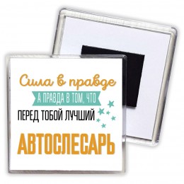 Сила в правде а правда в том, что перед тобой лучший автослесарь