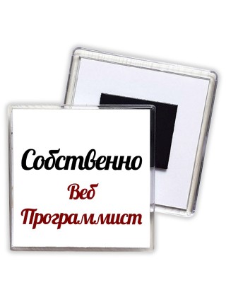 Собственно, Веб Программист