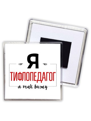 Я тифлопедагог я так вижу