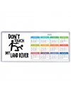 Don't touch my Land Rover