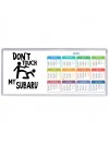 Don't touch my Subaru