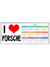 I love Porsche