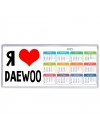 Я люблю Daewoo