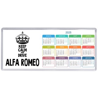 Keep calm and drive Alfa Romeo