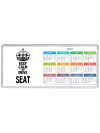 Keep calm and drive Seat