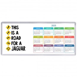 This is a road for a Jaguar