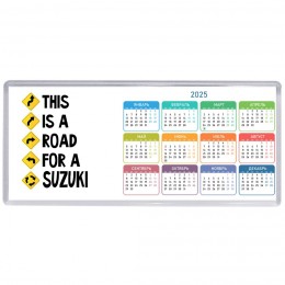 This is a road for a Suzuki