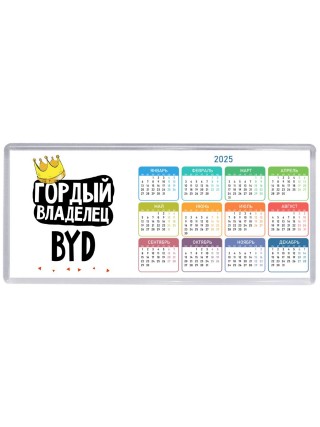 Гордый владелец BYD