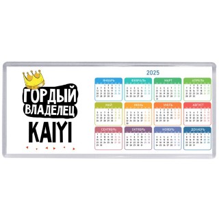 Гордый владелец Kaiyi