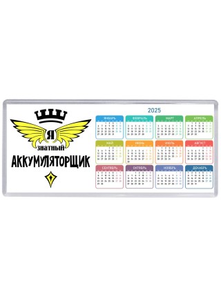 Я знатный аккумуляторщик