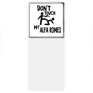 Don't touch my Alfa Romeo