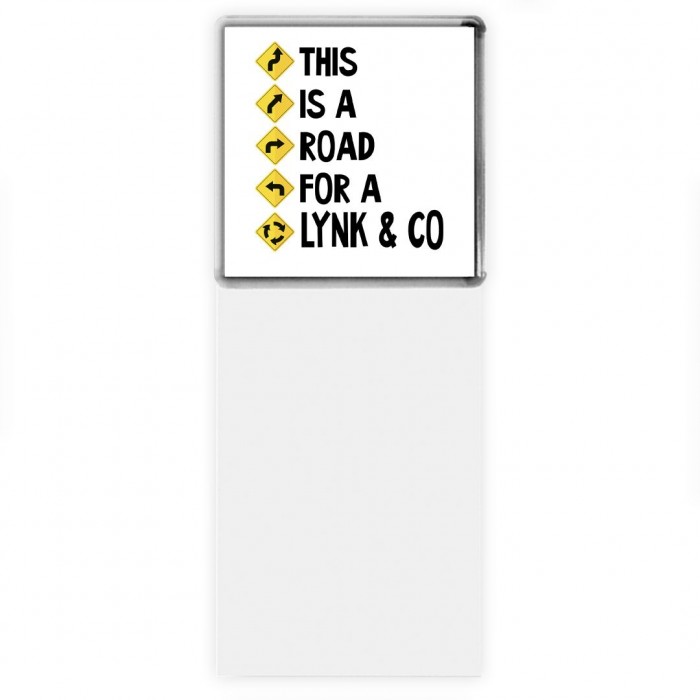 This is a road for a Lynk & Co