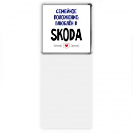 семейной пололжение - влюблен в Skoda