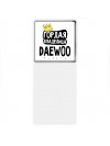 Гордая владелица Daewoo