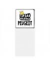 Гордая владелица Peugeot