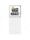 Гордая владелица Renault
