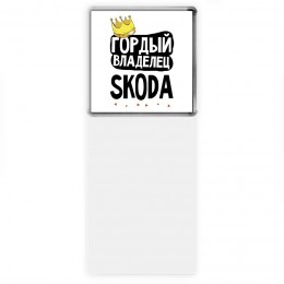 Гордый владелец Skoda